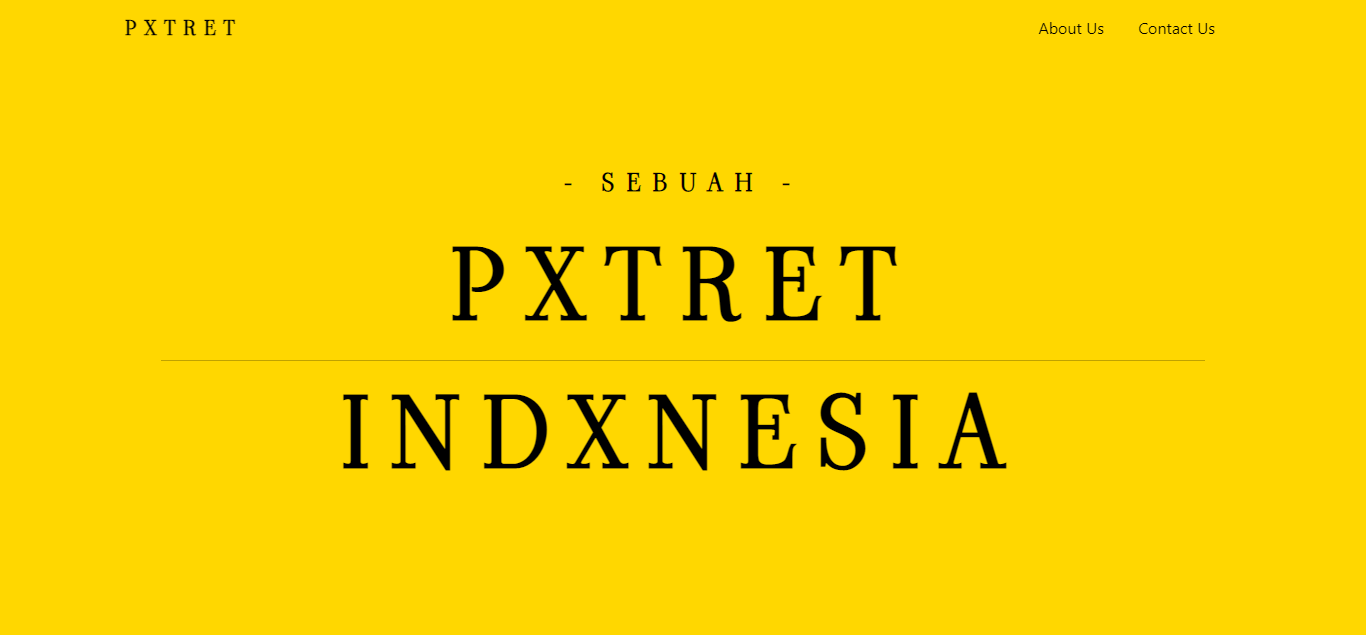 PXTRET Photography Website